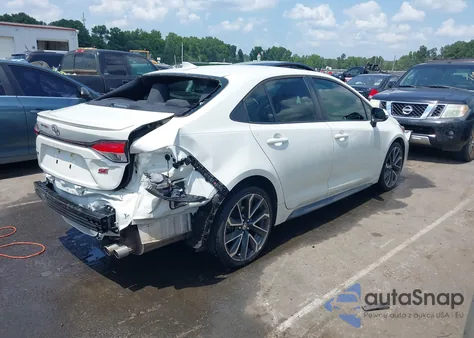 2021 Toyota Corolla Se from USA, damaged, VIN JTDS4MCEXMJ053672